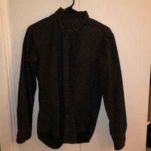 American Eagle spotted button down dress shirt